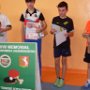 Szkoły Podstawowe: <br />od lewej: Piotr Goszczyński, Dominik Borcuch, Dawid Adamiak, Karol Chrześcian.